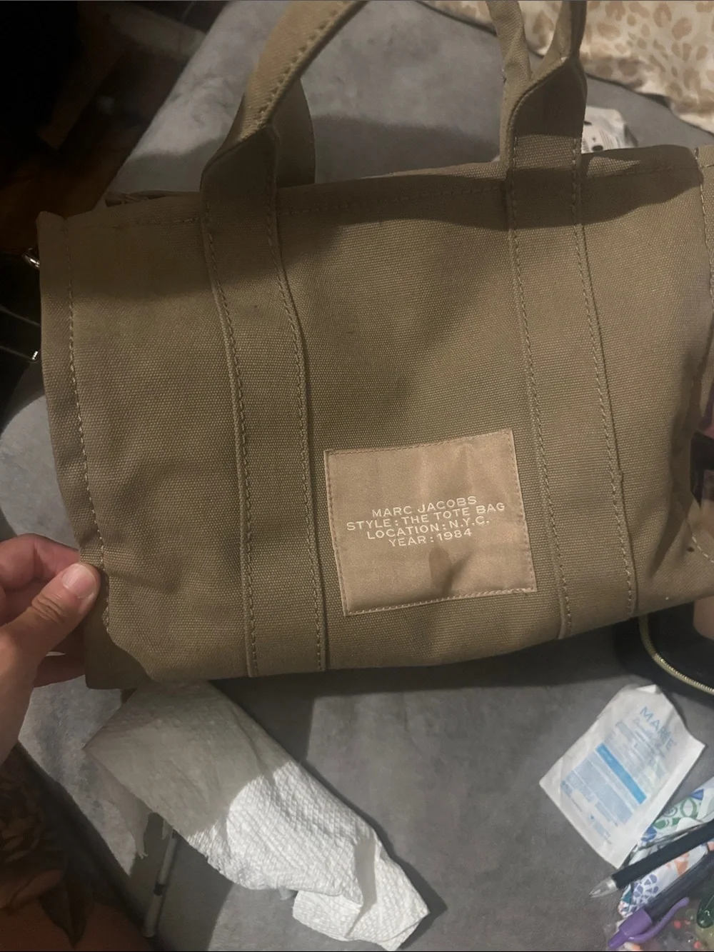 Marc Jacobs canvas tote